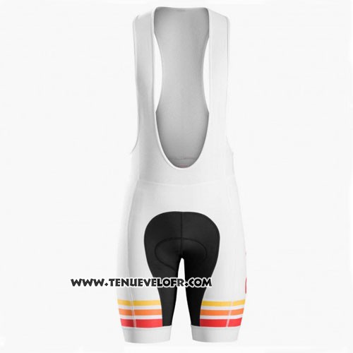 2016 Maillot Ciclismo Trek Bontrager Rouge et Blanc Manches Courtes et Cuissard